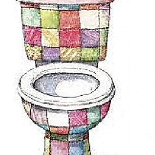 Halli Hallo! Wer sitzt am Klo ? 